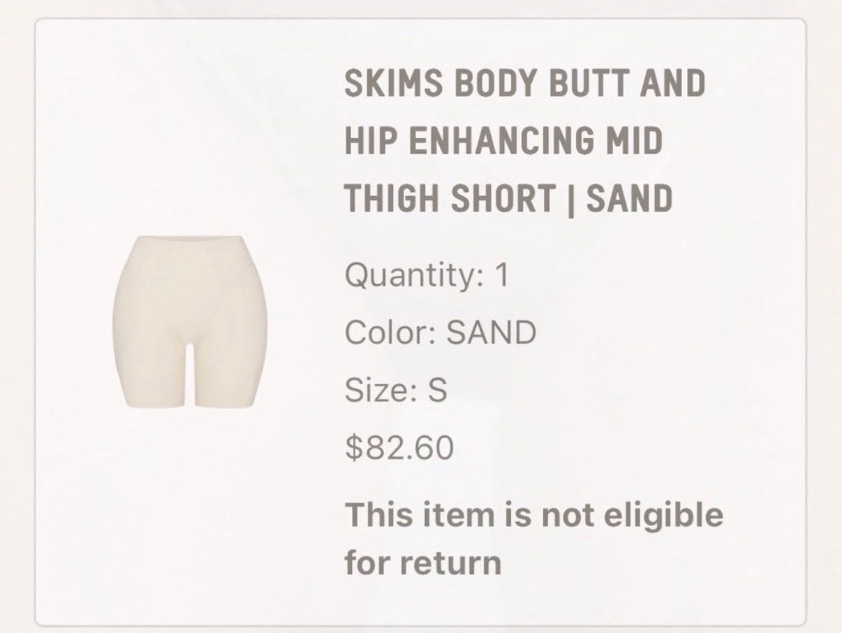 Brand new SKIMS shapewear 