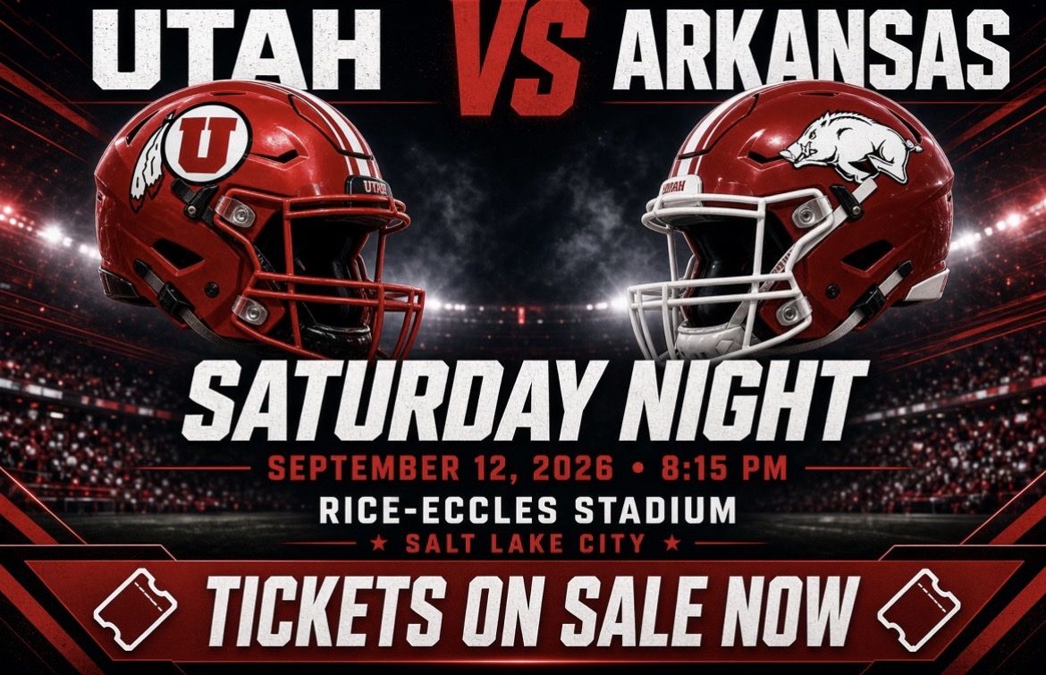 Utah vs Arkansas Football (4) Tickets - Saturday, September 12, 2026