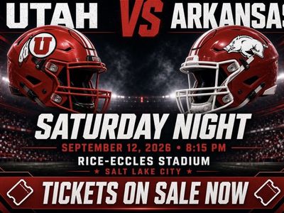 Utah vs Arkansas Football (4) Tickets - Saturday, September 12, 2026