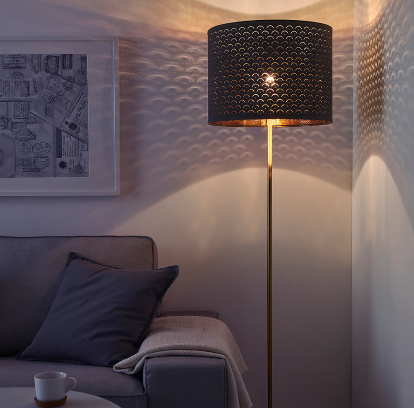 IKEA NYMO lamp shade, black