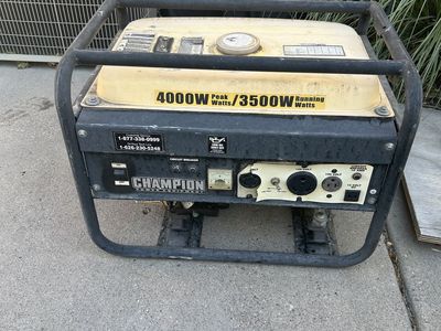 Champion 3500 W generator