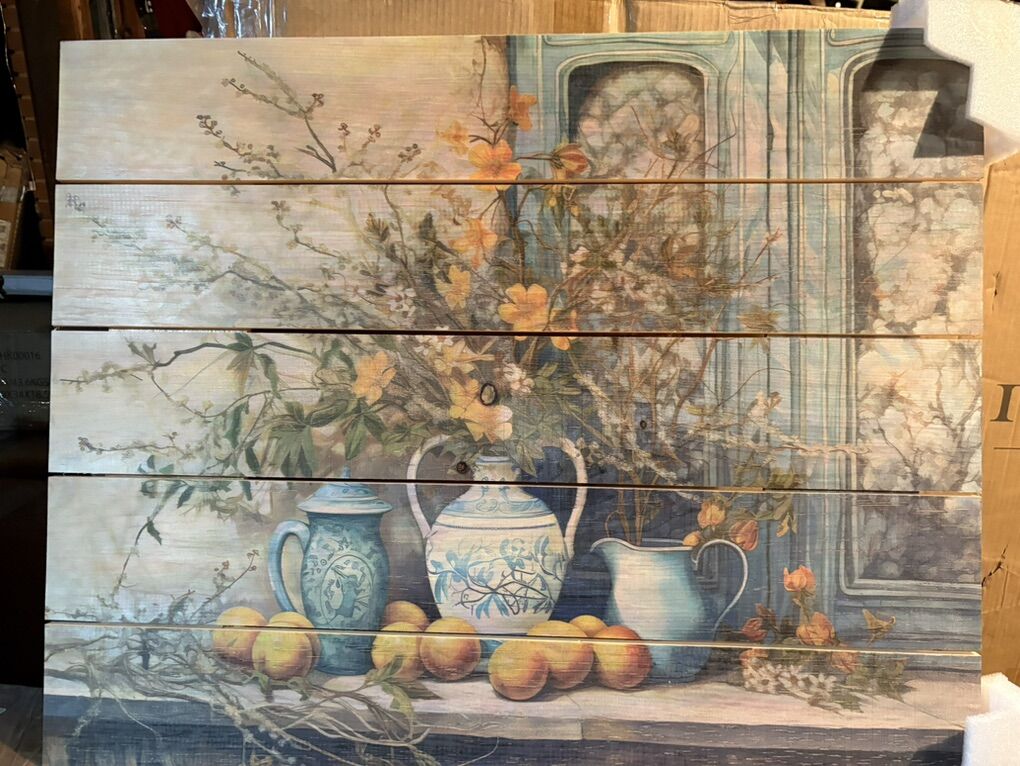 Lark Manor Flower Vase Oranges Country Farmhouse