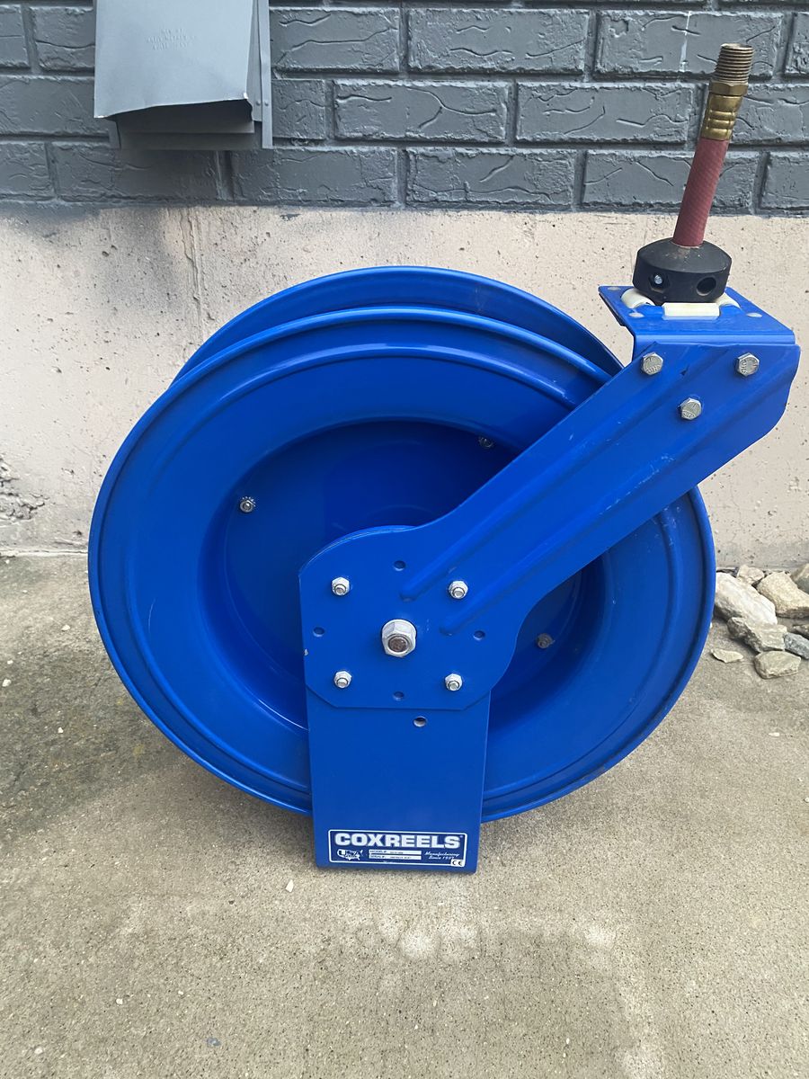 Coxreels Retractable Air and Water Hose Reel