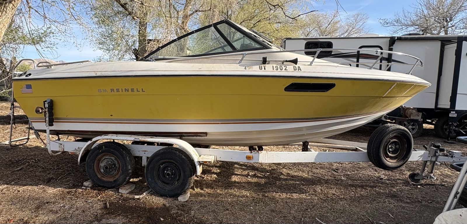 1979 Reinell With Cuddy