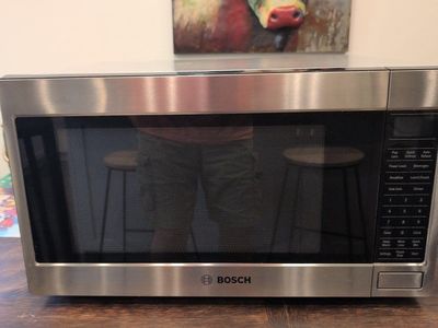 Bosch stainless steel microwave
