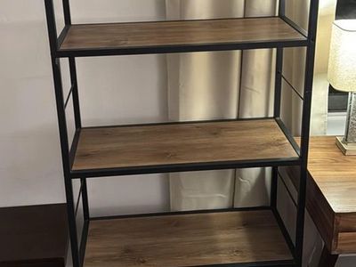 Walker Edison 60 Bookshelf Rustic/Farmhouse