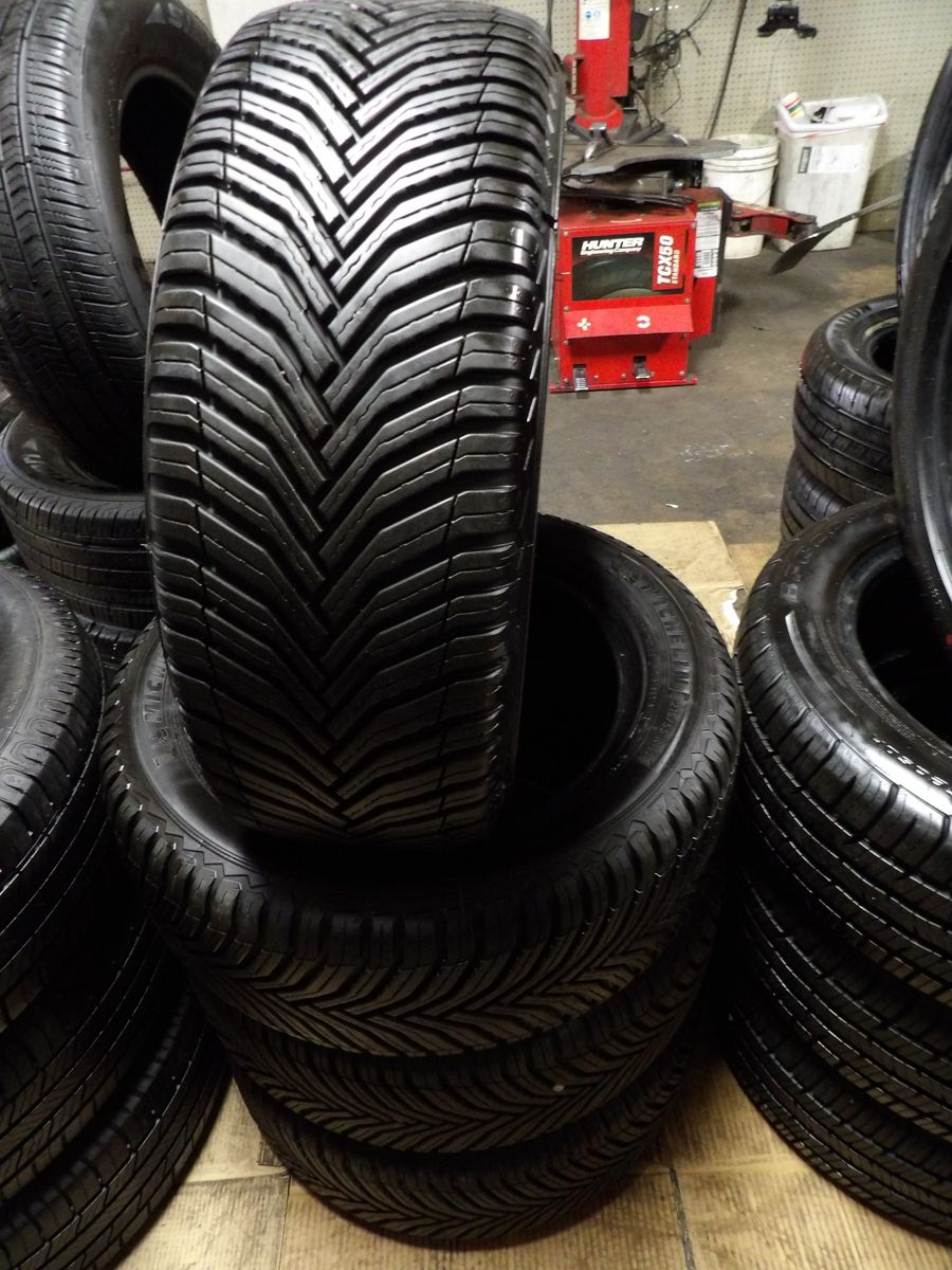 215/55R16 MICHELIN CROSSCLIMATE 2 SET OF USED TIRES