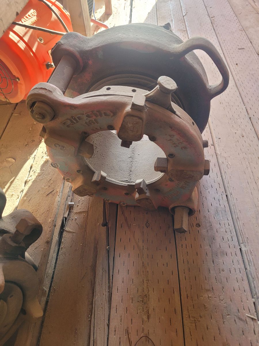 4" - 6" rigid pipe threader