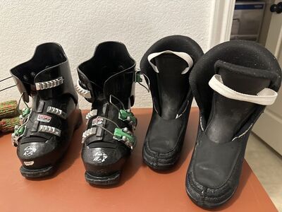Kids Ski boots Dalbello Green Menace 3.0