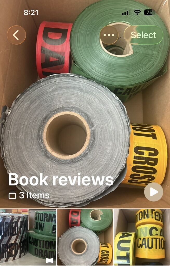 Rolls of “tape”, 8+ rolls