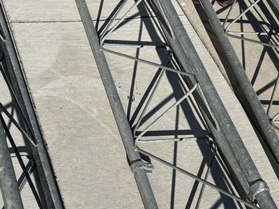 29’ Rohn 25G Compatible Galvanized Communications Tower - 3 Sections