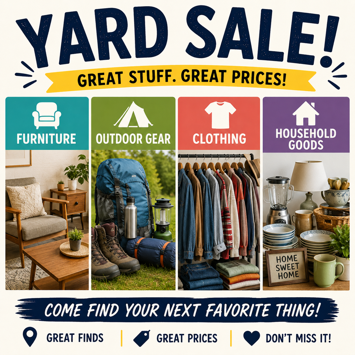 YARD SALE NEAR UofU - MOVING & EVERYTHING MUST GO!! SATURDAY, AUG. 22: 8AM - 1PM
