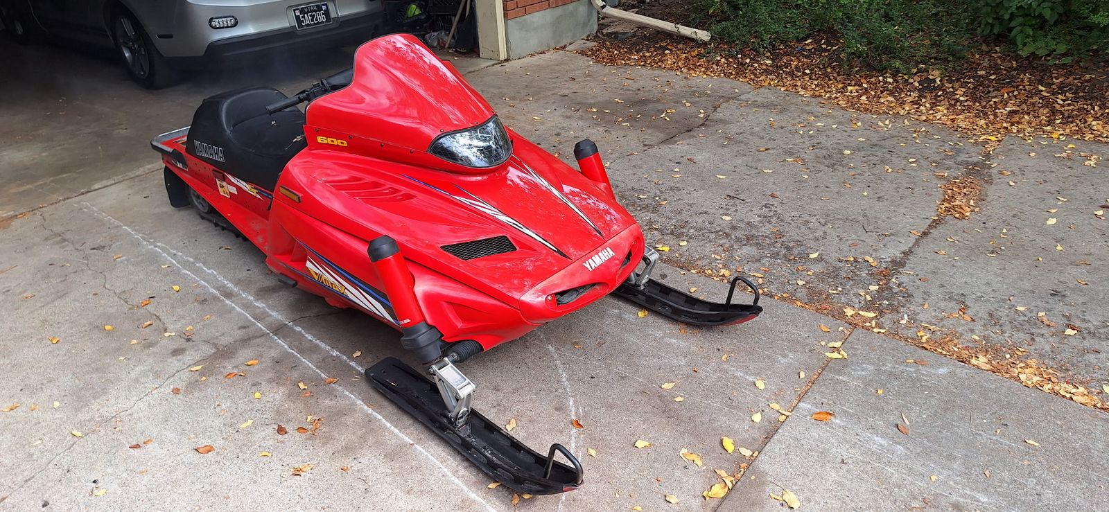 Rebuilt snowmobile low mileage