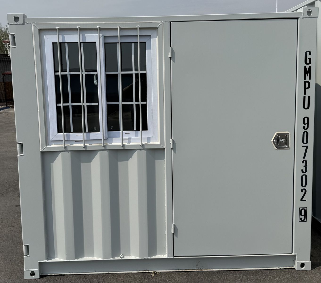 7-Foot Deep Storage Container with Walk-In Door & Window