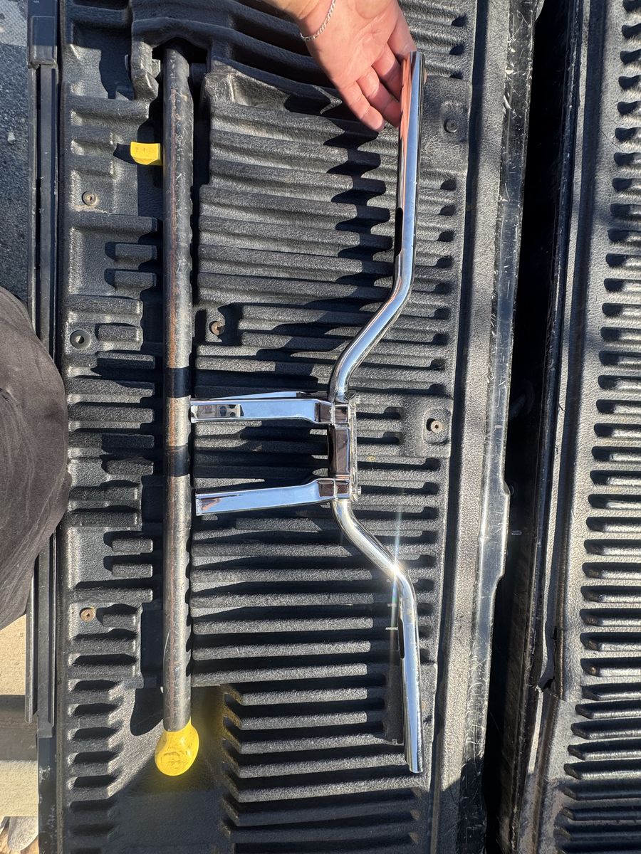 6” straight trashin OG risers with bars