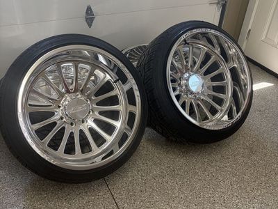 8x180 24x14 JTX Wheels on 305/35R24 Nitto 420V