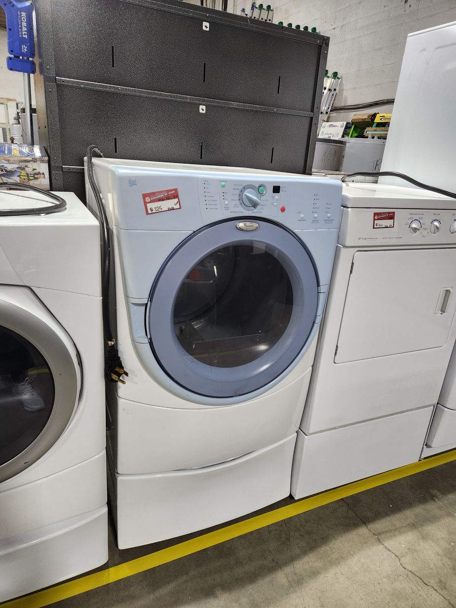 LOW PRICE GUARANTEED! WHIRLPOOL DUET FRONTLOAD ELECTRIC DRYER