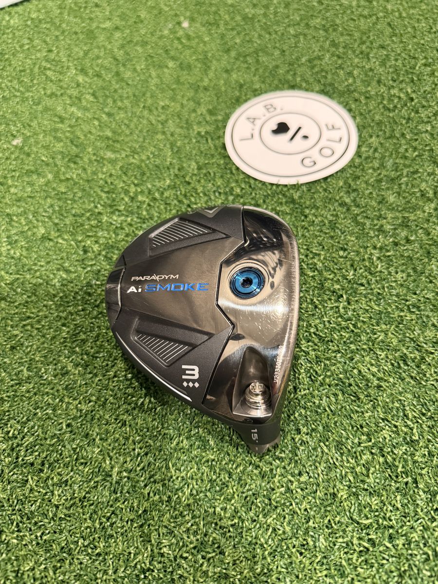 Callaway Paradym Ai Smoke Triple Diamond 3 Wood Head Only Good