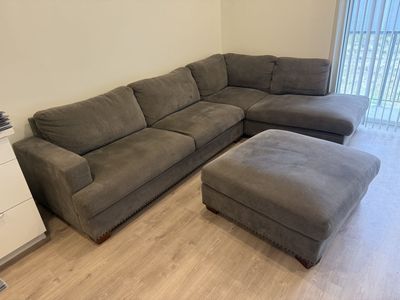 Gray couch $400 OBO