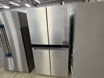 NEW WHIRLPOOL 4 DOOR COUNTER DEPTH FRENCH DOOR STAINLESS