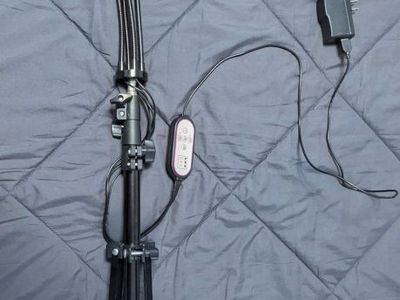 LED Grow Light with Adjustable Tripod Stand - Full Spectrum for Indoor Plants