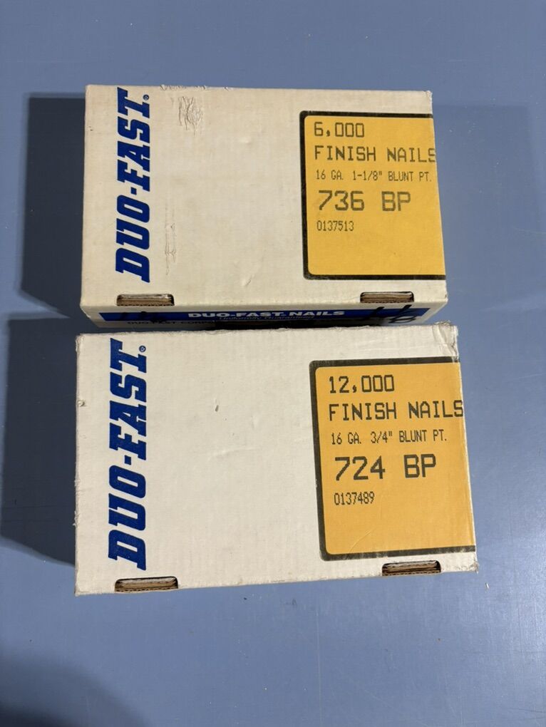 Brad Nails/16 Gauge/18 Gauge