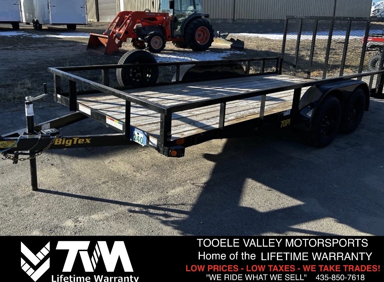 2025 BIG TEX TRAILERS 7X16