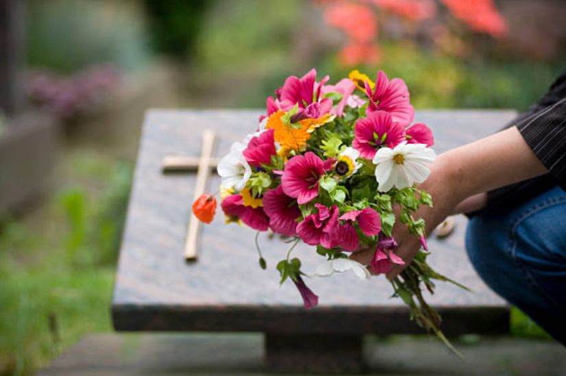 Burial Plot in Cemetery
