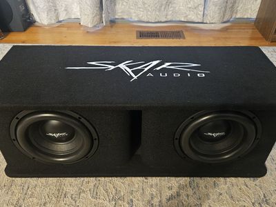 Skar Audio Dual 10" 2400W Loaded Sdr Series Vented Subwoofer