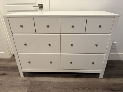 Brand New Modern White 6 Drawer Dresser