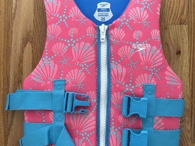 Speedo Youth Life Jacket 50-90 lbs (Brand New With Tags)