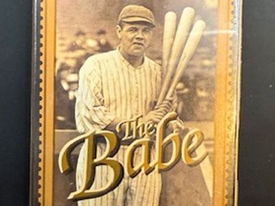 1994 BABE RUTH Sealed The Babe Official Baseball Stamp 12 Card Set, NEW