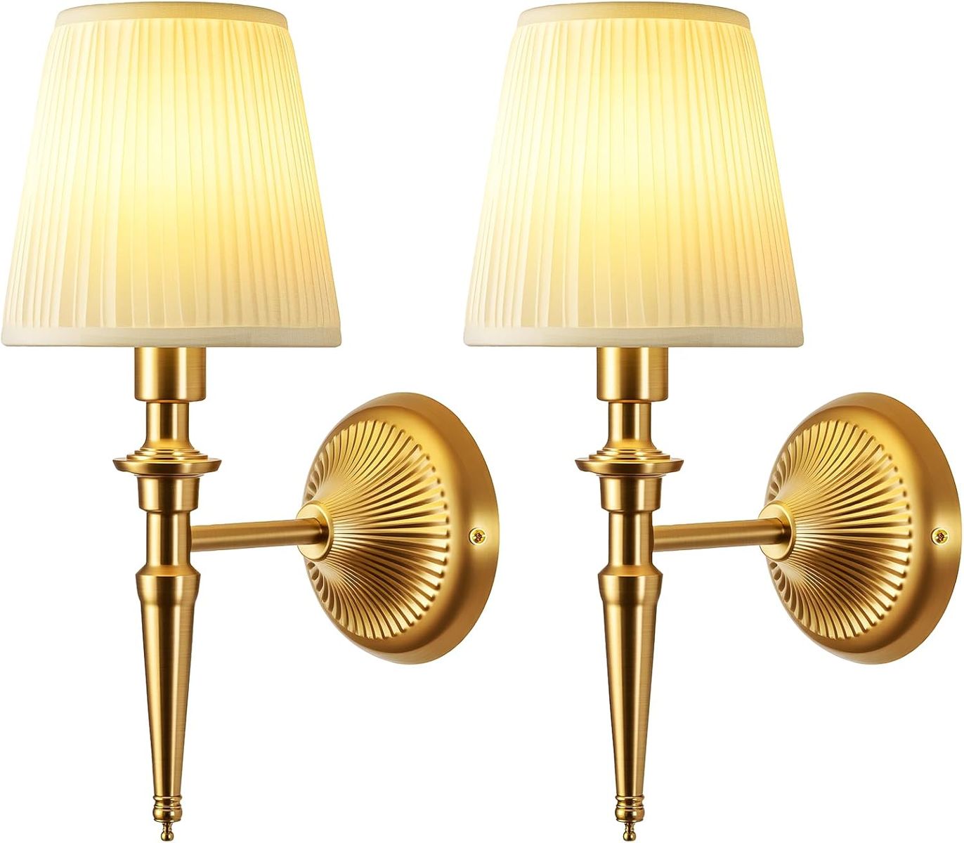 NEW Battery Operated Wall Sconces Set of 2, Wireless Rechargeable Wall Lights with 12 RGB Colors and 3CCT Dimmable