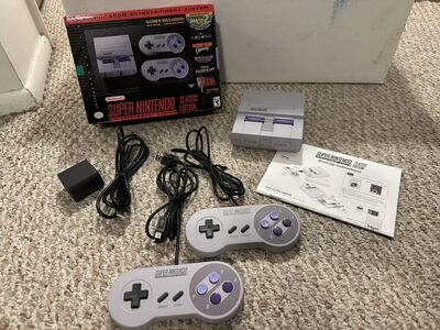 Genuine Mini Super Nintendo Entertainment System