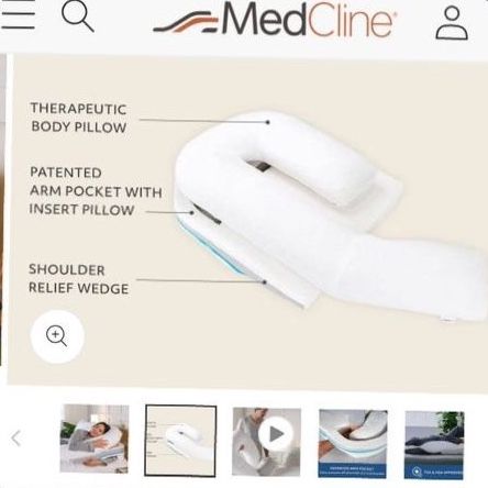 MedCline Acid Reflux Relief or Shoulder Pain Relief 3 piece System
