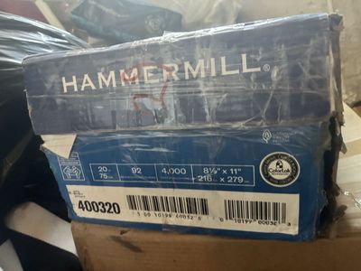 Hammermill Copy Paper Case - 4,000 Sheets (8.5" x 11")
