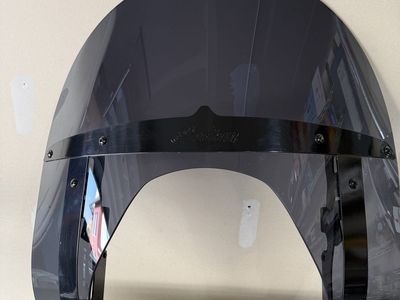 Official Indian Polycarbonate 11.3 in quick release windshield - tinted