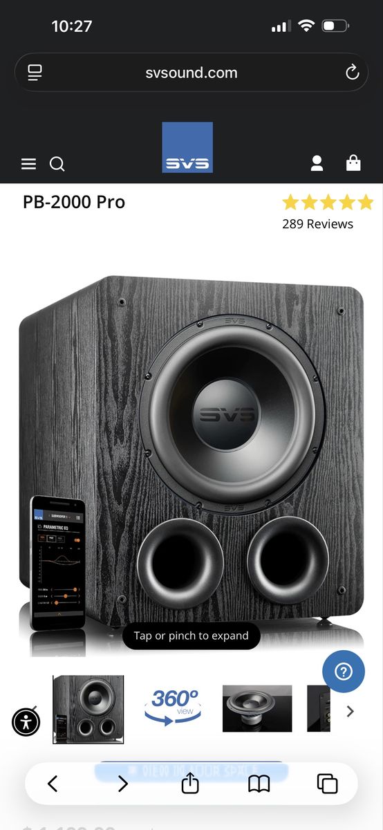 SVS PB-2000 PRO Subwoofer