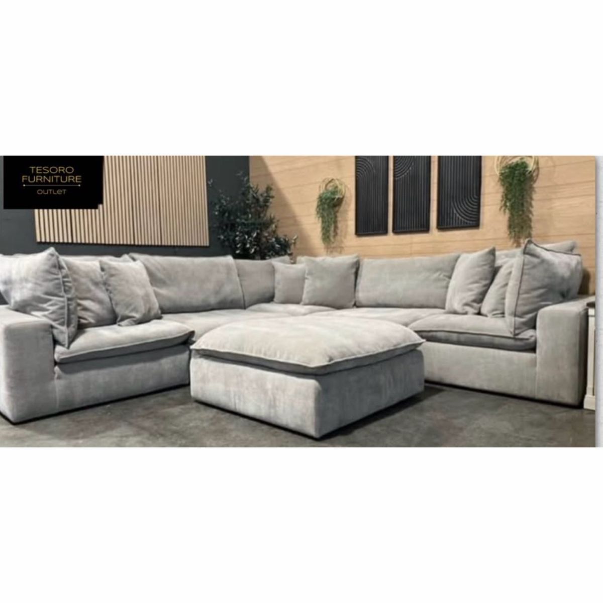 SEREEN CLOUD MODULAR SECTIONAL SALE ENDS JUNE 1st WE OFFER DELIVERY
