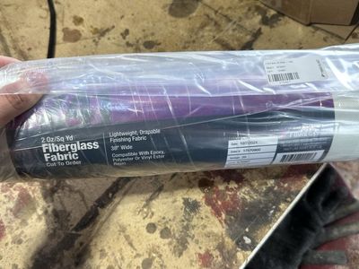 20 yards of 2oz fiberglass