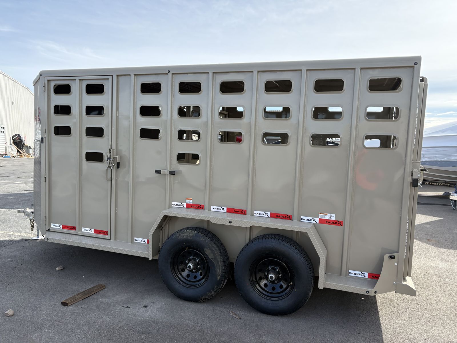 2026 Eagle X 16' Stock Trailer