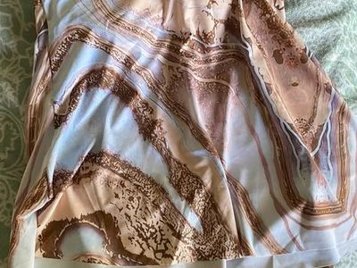 New Brown & White Women's 2 Piece Swim Suit