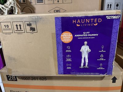Lowe's 12 Ft Halloween Animated Mummy 2nd edition (new)