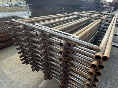HEAVY DUTY Continuous Fence Panels 1-7/8 inch 5 Rail 10+ gauge 4' x 20' $239.95 each
