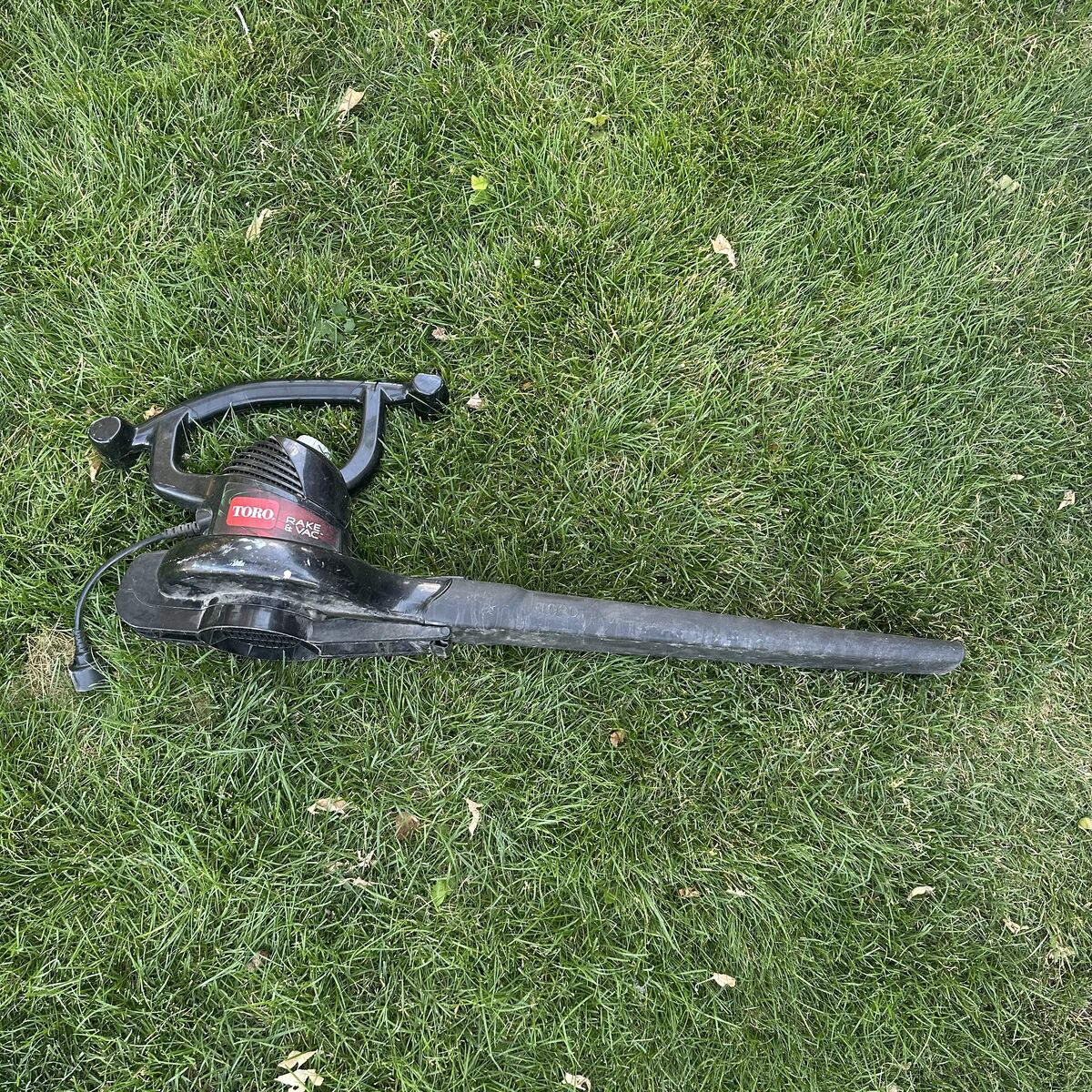 Leaf Blower Toro Rake & Vac Electric Yard Outdoor Tool Model 51574 Tested