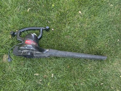 Leaf Blower Toro Rake & Vac Electric Yard Outdoor Tool Model 51574 Tested