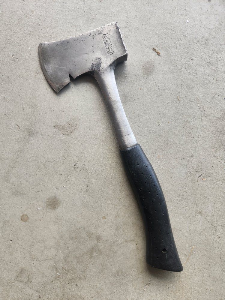 Vintage Craftsman 4810 Made in USA Hatchet Axe with Sheath - Durable Camping & Outdoor Tool
