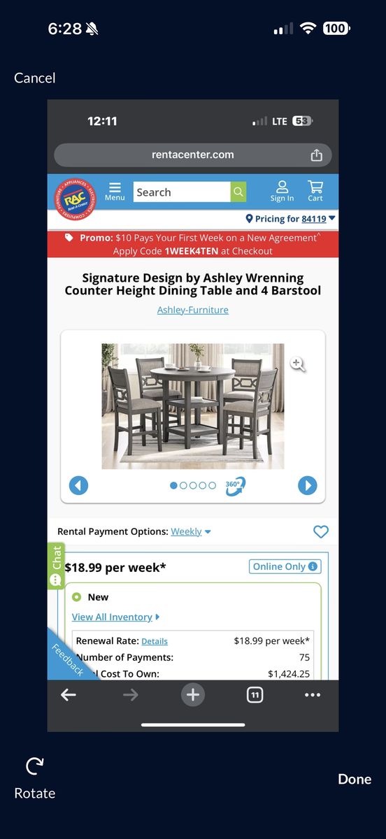 Barstool Height, Table, Top And Chairs