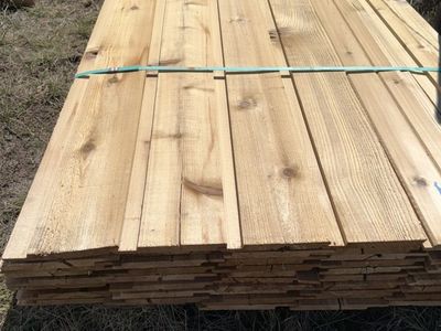 1x8 Cedar Shiplap 10% OFF