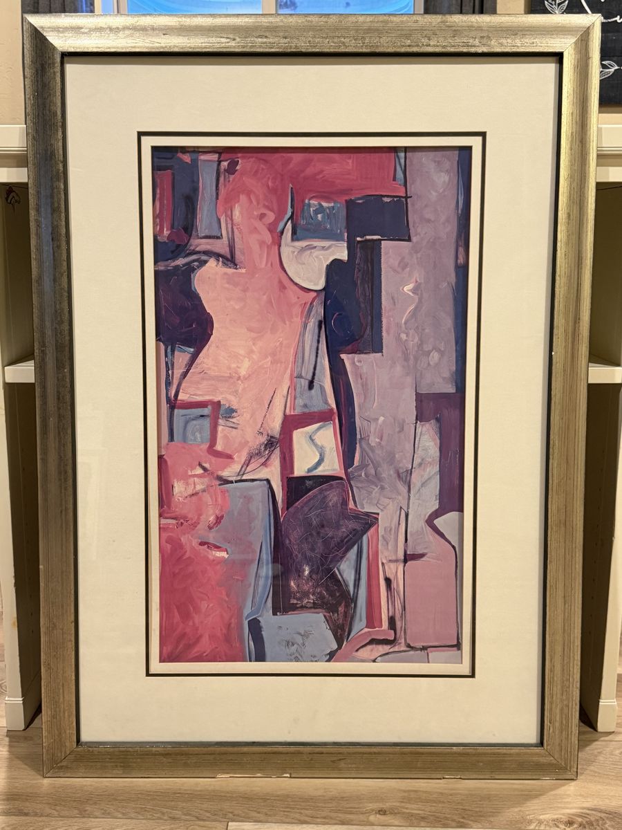 Framed Abstract Modern Artwork - Target Home Modern Shapes Print